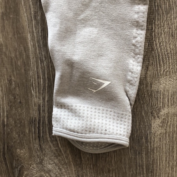 Gymshark vital rise seamless leggings small light grey marl - Picture 11 of 13